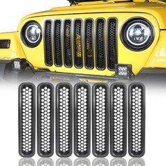 Hooke Road front view installed on Jeep showing upgraded aggressive look