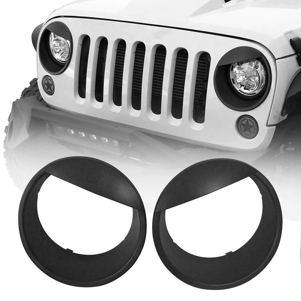 Hooke Road front view bezels showing aggressive matte black finish and improved styling