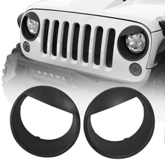 Hooke Road front view bezels showing aggressive matte black finish and improved styling