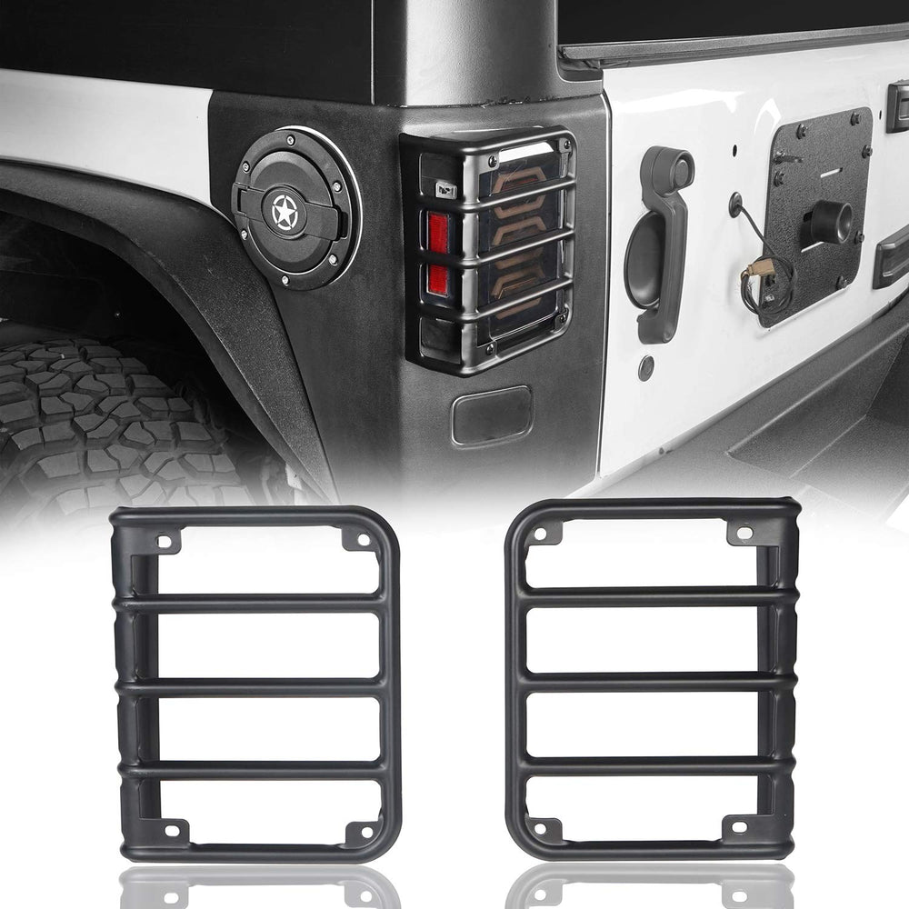 Hooke Road front view of matte black guards showing rugged protection