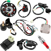 HOOTO front packaging showing full wiring kit and easy part matching
