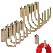 Hoowen front packaging showing 10-piece E-track hooks and benefits