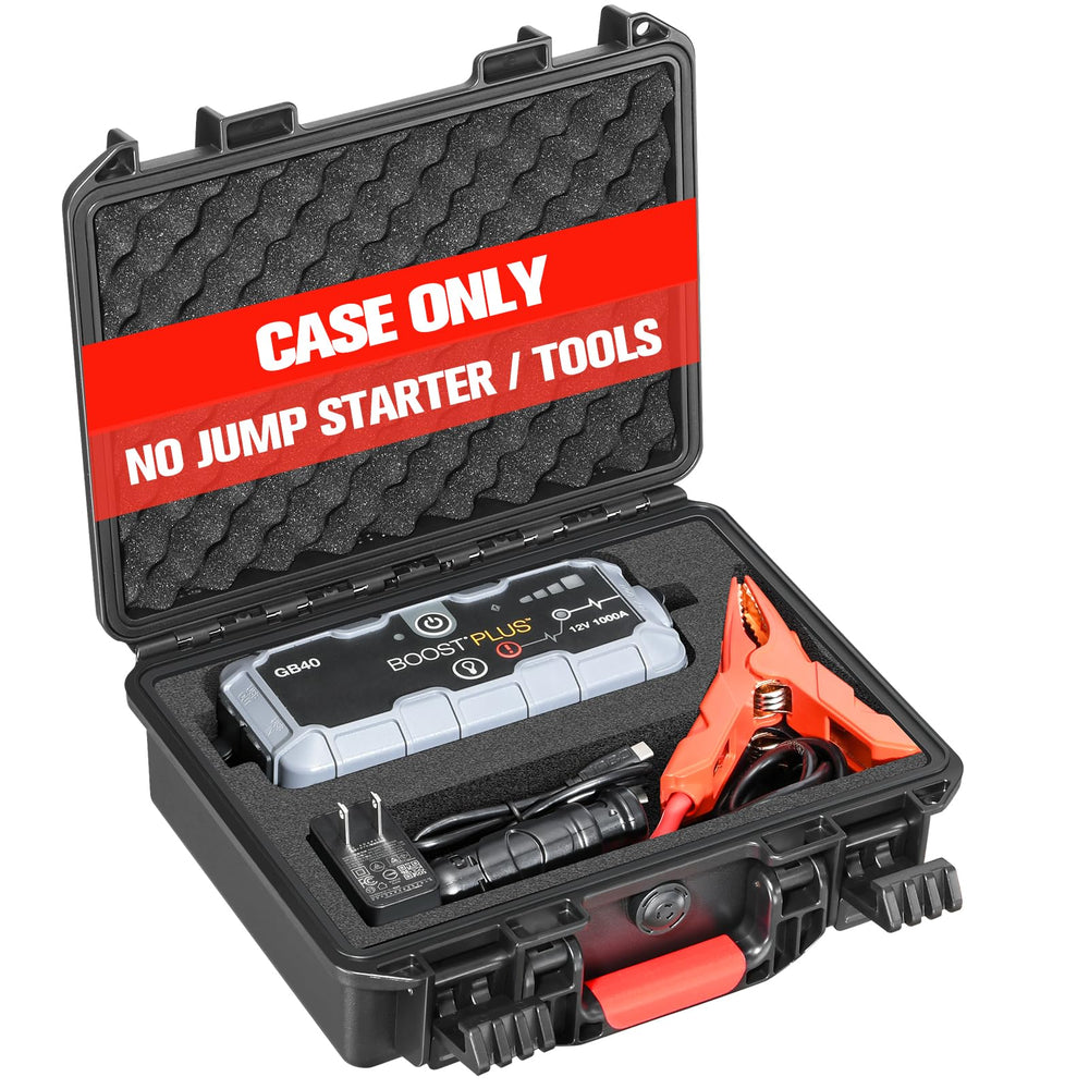 HOSOCASE front view showcasing protective case and organized storage benefit