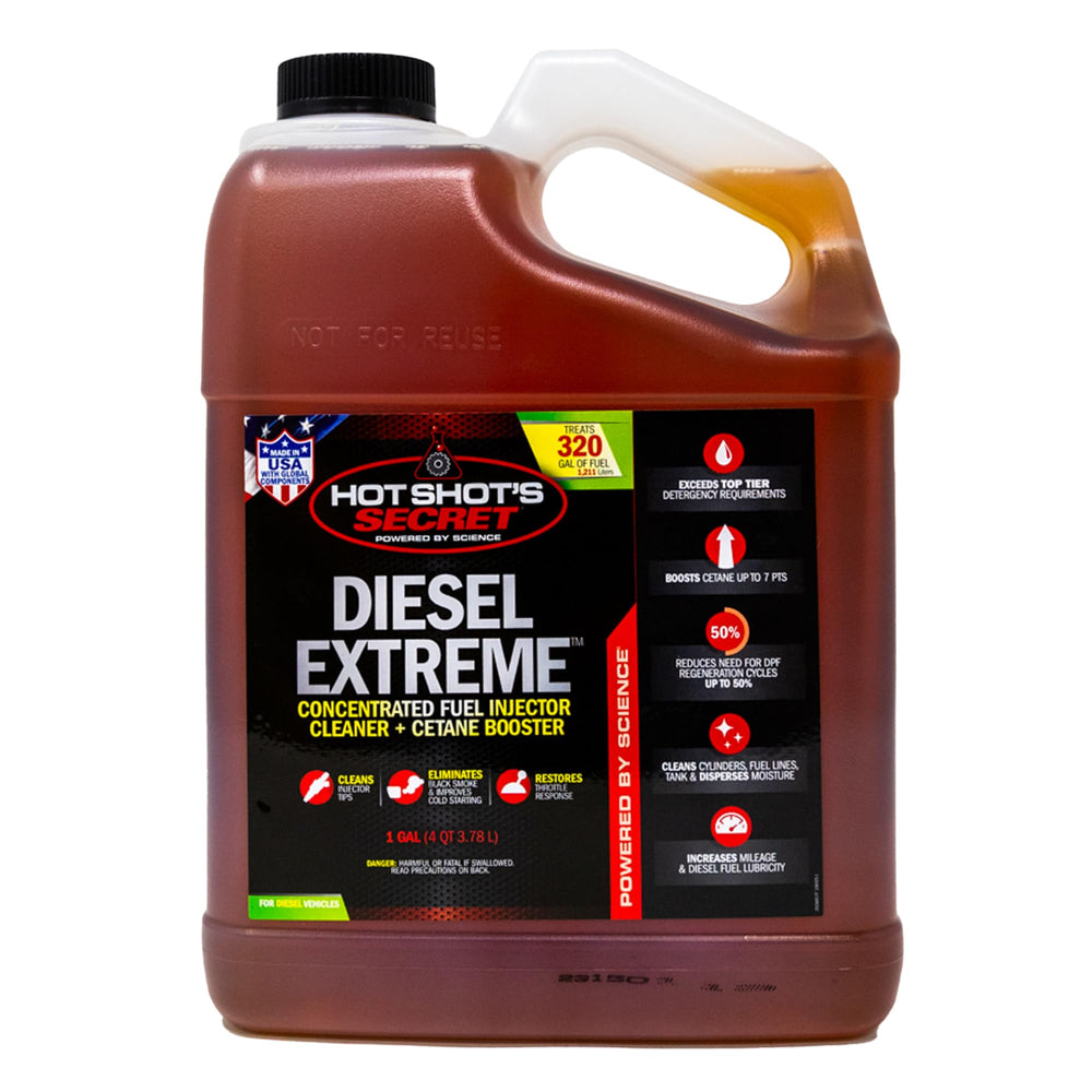 Hot Shot's Secret front label showing product name and benefits