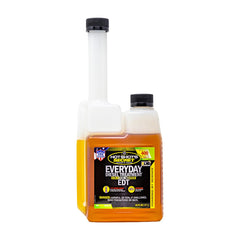 Hot Shot's Secret pouring into diesel tank, easy at-fill-up application
