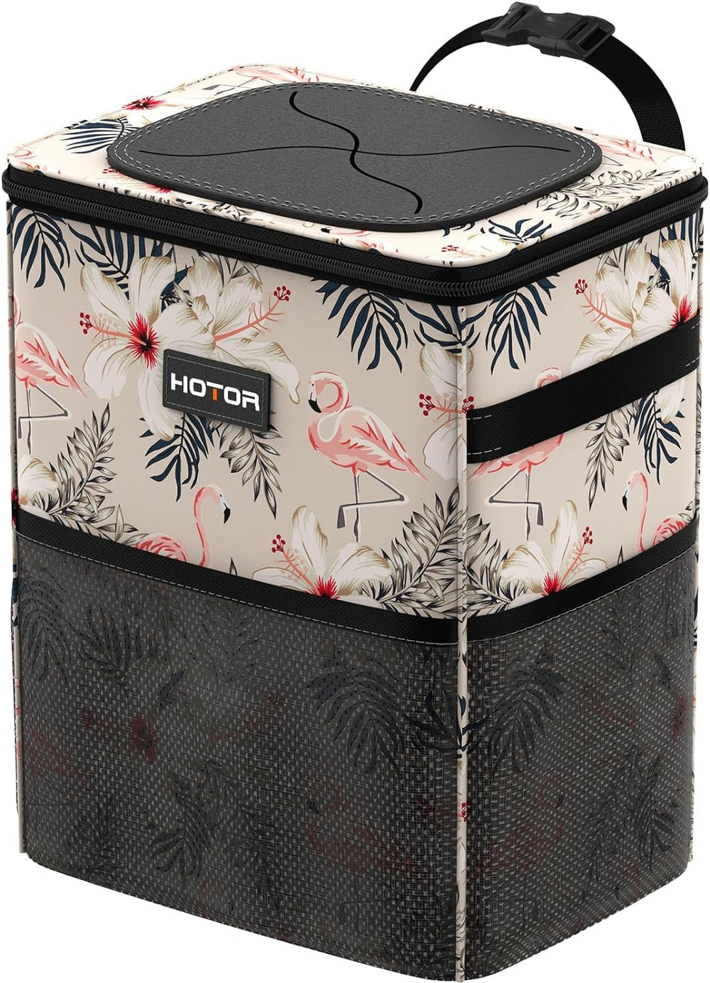 HOTOR Flamingo front view showing leakproof liner and compact design