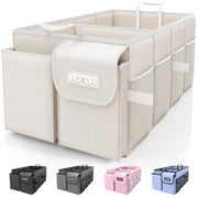 HOTOR front view showing organizer shape and durable exterior benefit