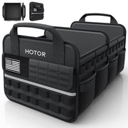 HOTOR front view showing organizer layout and quick access benefits