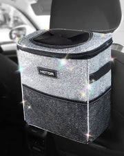 HOTOR front view in sparkle white, compact tidy storage benefit