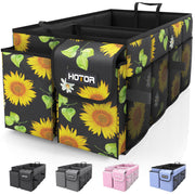 HOTOR front view showing compartments and tidy storage benefit