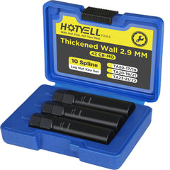 HOTYELL front view of 10-spline lug key showing fit and durability benefit