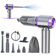 houscly front view showing compact body and controls, easy grip benefit