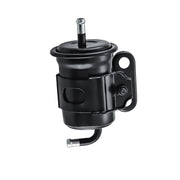 HOYMI front view of fuel filter showing compact OEM fit and easy replacement benefit