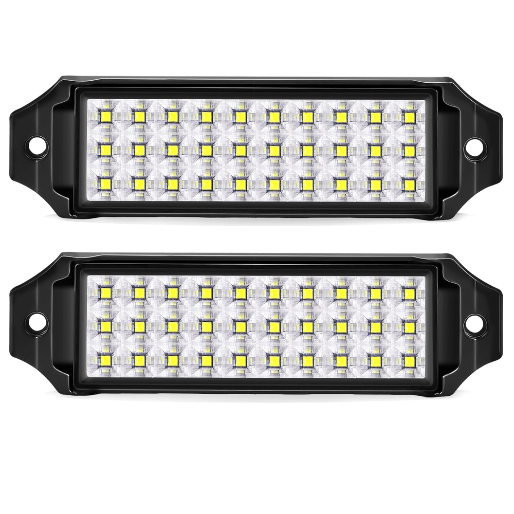 HOZILIFE front view flush mount pods showing compact profile and easy fit