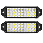 HOZILIFE front view flush mount pods showing compact profile and easy fit