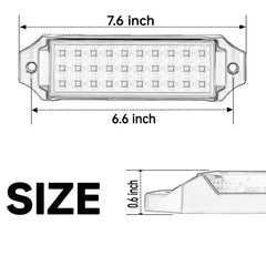 HOZILIFE side profile slim body demonstrating low-profile installation benefit