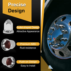 HQALTY close-up of chromed ABS surface highlighting mirror finish and rust resistance