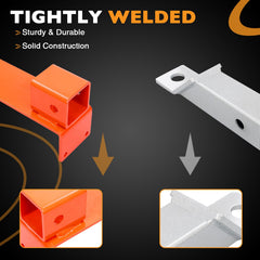HQPASFY close-up of welds and hardware highlighting durable construction benefit