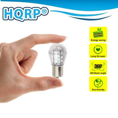 HQRP bulb installed in John Deere tractor headlight improving visibility