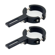 HQTS front view clamp mounted showing fit and strength