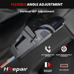 HRepair side mounting clip shown for secure snap-in installation and flexible mounting options