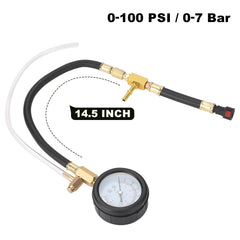 Hromee gauge closeup dial highlighting clear psi and bar markings
