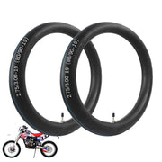 Hromra front view of two inner tubes showing durable construction and reliable replacement