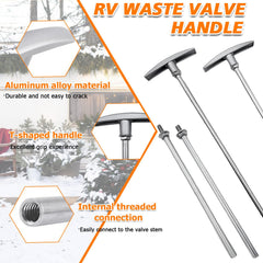 HUAREW two tube lengths displayed side by side, choice of 6 and 9 inch reach