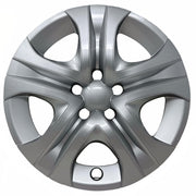 HubStar front view hubcap showing silver finish and factory-style design benefit: restores original look