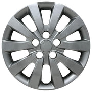 HubStar front view hubcap showing silver finish and accurate OEM-style design for curb appeal