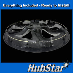 HubStar heavy-duty steel retention ring detail showing secure retention benefit