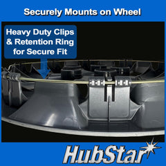 HubStar heavy-duty steel retention ring image showing strong wheel grip and retention