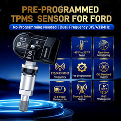 Hucigen sensor backside label showing part number clarity and installation confidence