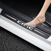 HUIANTS front sill sticker packaging showing complete 4-piece kit and benefits