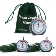 HULZELOE front view of gauge showing clear dial and compact benefit