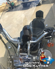 Hunter Detail before and after windshield cleaning reduces glare