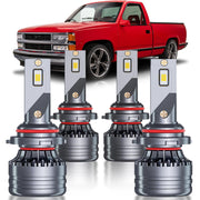 HUOKEDS front packaging and bulbs showing direct-fit replacement benefit