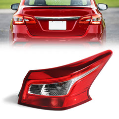 Huray right tail light front view showing clear red lens and OEM styling benefit