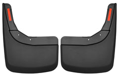 Husky Liners rear mud guards front view showing factory-fit appearance and improved protection