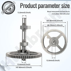 Huthbrother camshaft lobe close-up highlighting precision surface to restore timing