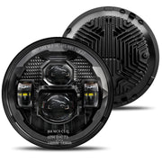 HWSTAR front view showing headlights and packaging, highlights brighter output