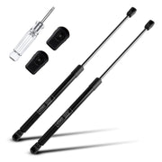 HXSKJMX front packaging showing hood struts and included hardware for easy replacement