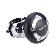 Hypersonic front view of spinner knob showing compact profile and easy control