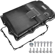 HYR front view of transmission pan showing fit and finish, improves service readiness