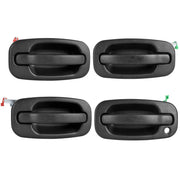 HYR front driver handle keyed showing precise fit and restored locking control