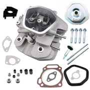 HZ assembled GX390 cylinder head front view showing complete ready-to-install unit and quick replacement benefit