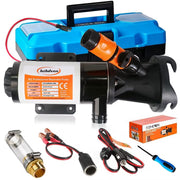 hzhdven pump front view showing compact design and fast evacuation