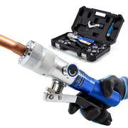 IBOSAD front view of hydraulic swaging tool kit showing compact design and portability