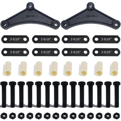 iBroPrat front packaging showing full trailer shackle kit and organized components for fast repairs