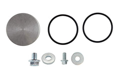 ICT Billet close-up of plug threads and O-rings showing sealing reliability benefit